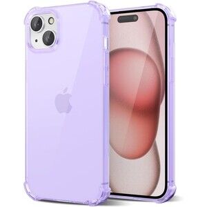 Case Clear for iPhone 15 Phone, Transparent Crystal Thin Slim NEW